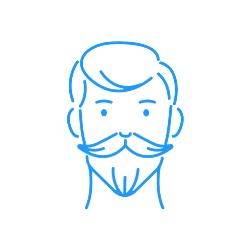 beard conditioner transparent logo